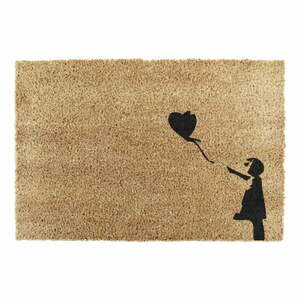 Kókuszrost lábtörlő 40x60 cm Girl With a Ballon – Artsy Doormats kép
