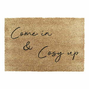 Kókuszrost lábtörlő 40x60 cm Come In & Cosy Up – Artsy Doormats kép