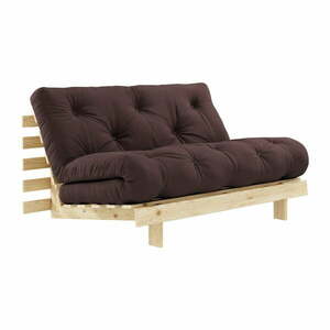 Roots barna kinyitható kanapé 140 cm - Karup Design kép