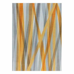 Match Isabella narancssárga-szürke mosható szőnyeg, 120 x 170 cm - Flair Rugs kép