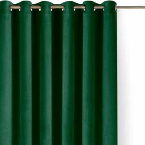 Zöld bársony dimout (részleges sötétítő) függöny 140x225 cm Velto – Filumi kép