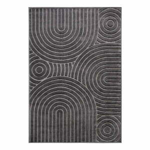 Antracitszürke szőnyeg 160x235 cm Iconic Wave – Hanse Home kép