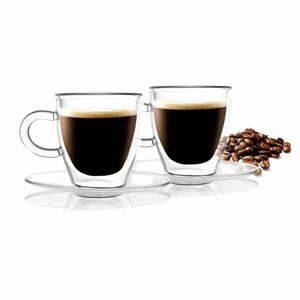 Amo Espresso 2 db duplafalú csésze, 50 ml - Vialli Design kép