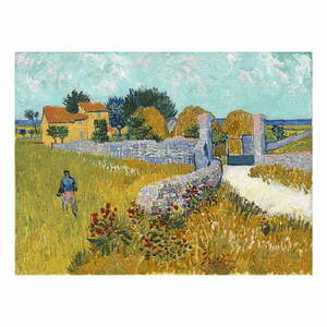 Vincent van Gogh - Farmhouse in Provence festményének másolata, 40 x 30 cm kép