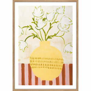 Kép 52x72 cm Yellow Vase – Malerifabrikken kép