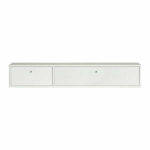 Fehér TV-állvány 136x22 cm Mistral – Hammel Furniture kép