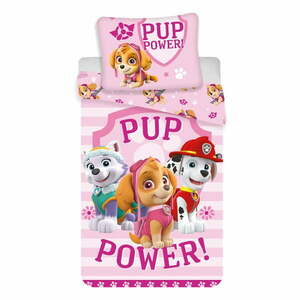 Egyszemélyes pamut gyerek ágyneműhuzat 140x200 cm Paw Patrol – Jerry Fabrics kép