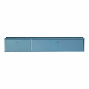 Kék TV-állvány 136x22 cm Mistral – Hammel Furniture kép