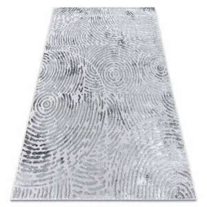 Modern MEFE szőnyeg 8725 Körök ujjlenyomat - szürke 180x270 cm kép