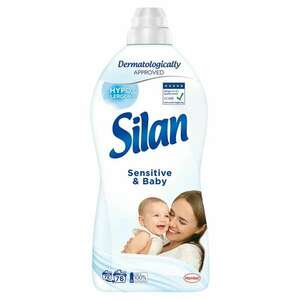 Silan Sensitive & Baby Öblítő koncentrátum 76 mosás 1672ml kép