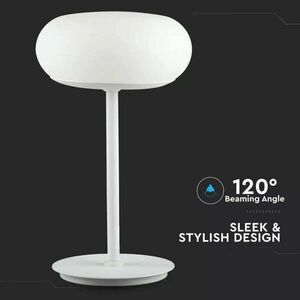 V-TAC 25W dimmelhető asztali LED lámpa, meleg fehér - SKU 40081 kép