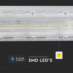 V-TAC függeszthető lineáris LED lámpa 150cm 50W aszimmetrikus ter... kép