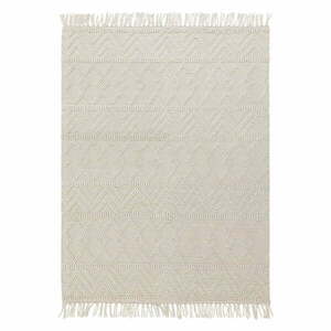 Krémszínű gyapjú szőnyeg 120x170 cm Asra – Asiatic Carpets kép