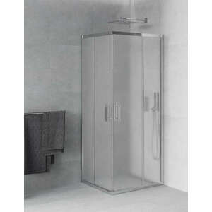 Mexen Rio zuhanykabin elhúzható ajtóval - 90 x 90 cm (860-090-090... kép