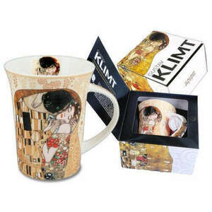 Porcelánbögre, Klimt dobozban, 350ml, Klimt: The Kiss kép