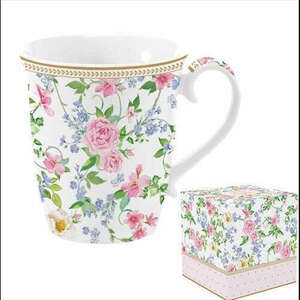 Porcelánbögre 275ml, dobozban, Garden Joy kép