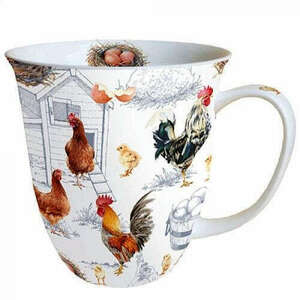 Chicken Farm porcelánbögre 0, 4L kép