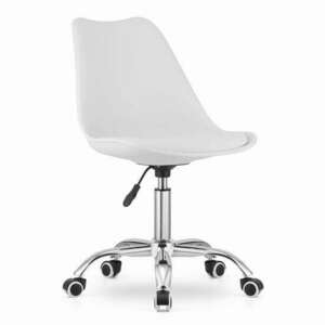 Irodai szék, Mercaton, Fehér, forgó, PP, fehér, 48x43x91.5 cm kép