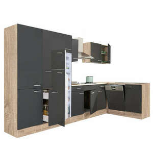 Yorki 370 sarok konyhabútor felülfagyasztós hűtős kivitelben kép