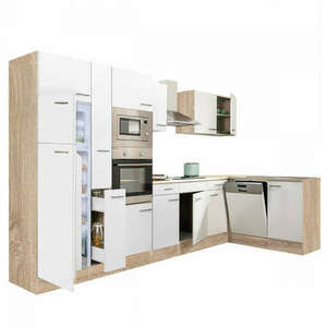 Yorki 370 sarok konyhabútor felülfagyasztós hűtős kivitelben kép