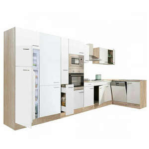 Yorki 430 sarok konyhabútor felülfagyasztós hűtős kivitelben kép