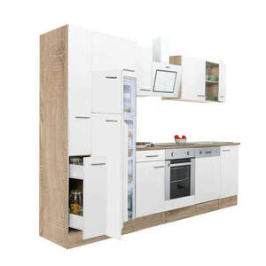 Yorki 310 konyhabútor alsó sütős, felülfagyasztós hűtős kivitelben kép