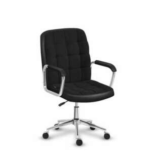 Irodai fotel, kényelmes irodai szék szövet, Future 4.0 , Fekete kép