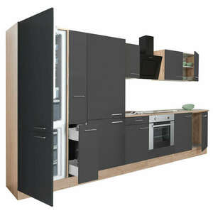 Yorki 360 konyhabútor alsó sütős, alulfagyasztós hűtős kivitelben kép