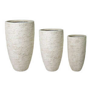 Ontario Vase kompozit növénytartó homokszín 56x100cm S3 kép