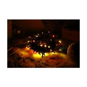 Tracon karácsonyi programozható fényfüzér 2+10m színes kültéri/be... kép
