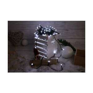 Tracon karácsonyi fényfüzér 5+20m hideg fehér kültéri/beltéri CHR... kép