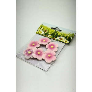 Kerámia virágfejek, öntapadós, 3, 1*08, cm, 6/cs - Rózsaszín 045554 kép
