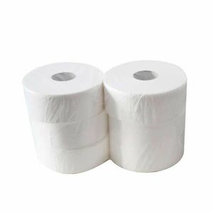Toalettpapír 2 rétegű közületi átmérő: 23 cm 6 tekercs/karton 23... kép