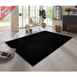 Velvet Rabbit modern szőnyeg Black (fekete) 200x290cm kép