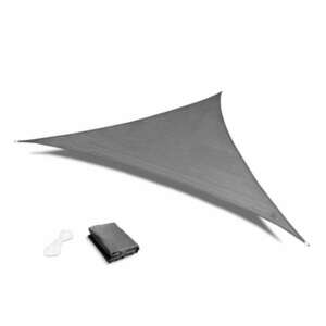 Vízálló napernyő vitorla 4x4x4m modernhome - szürke kép