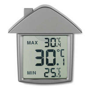 Ház alakú hőmérő tapadókorongos hőmérséklet mérő kép