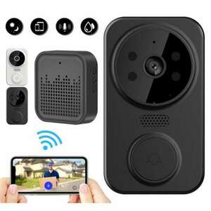 Beépített kamerás mini vezeték nélküli WiFi kapucsengő, videócsengő kép