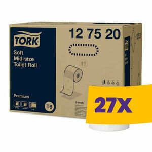 Tork Mid-size Soft toalettpapír - 127520 (Karton - 27 tek) kép