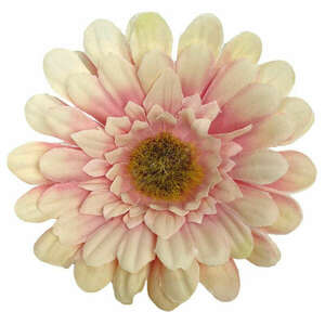 Gerbera virágfej, cirmos rózsaszín, 8 cm kép