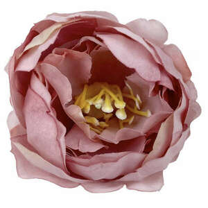Dekor virágfej, antik rózsaszín, 5, 5 cm kép
