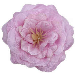 Dekor virágfej, rózsaszín, 4 cm kép