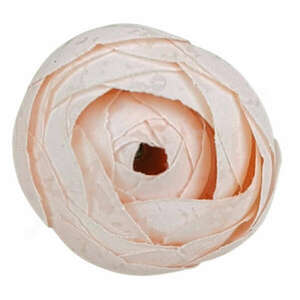 Boglárka virágfej, púder rózsaszín, 3 cm kép