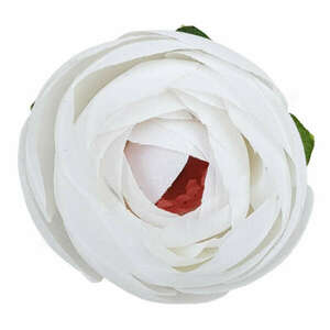 Boglárka virágfej, fehér, 5 cm kép