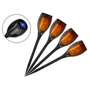 Leszúrható Napelemes LED Lámpa - 4 db kép