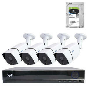 AHD PNI House PTZ1300 Full HD videomegfigyelő készlet - NVR és 4... kép
