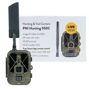 Vadászkamera PNI Hunting 550C Internet 4G LTE, élő hozzáférés és... kép