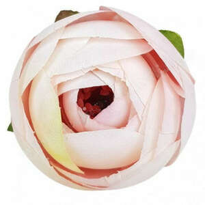 Boglárka virágfej, krém-rózsaszín, 5 cm kép