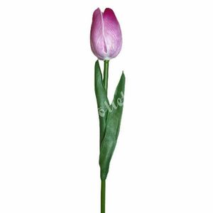 Gumi tulipán, cirmos pink, 33, 5 cm kép