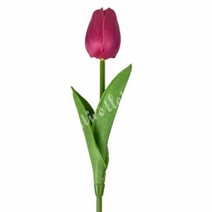 Gumi tulipán, pink, 33 cm kép
