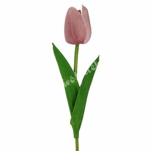 Gumi tulipán, mályva, 33 cm kép